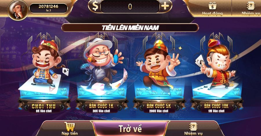 Giới thiệu game Tiến Lên Miền Nam TDTC 